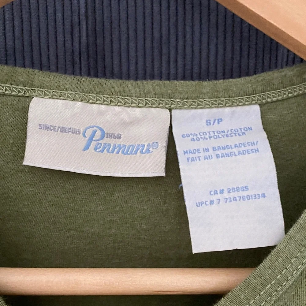 Olive Green Canada Goose Graphic Short Sleeve Tee - Picture 3 of 4